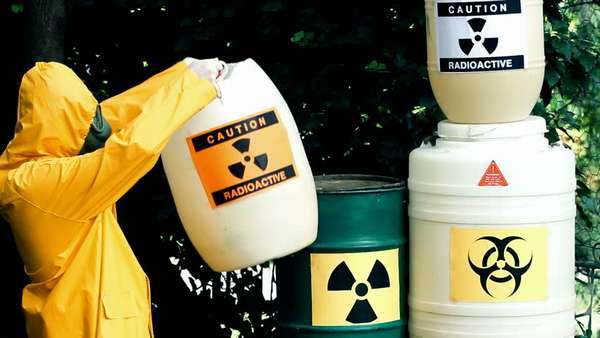 Классифицируется радиоактивный мусор