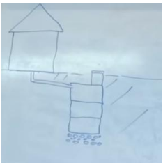 схема месторасположения на участке домовладения выгребной ямы