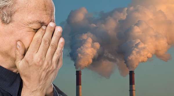 Выбросы в атмосферу портят здоровье людей